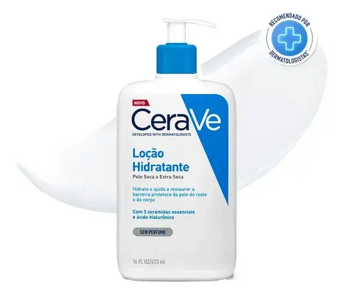 Loção Hidratante CeraVe com Ceramidas e Ácido Hialurônico 473ml